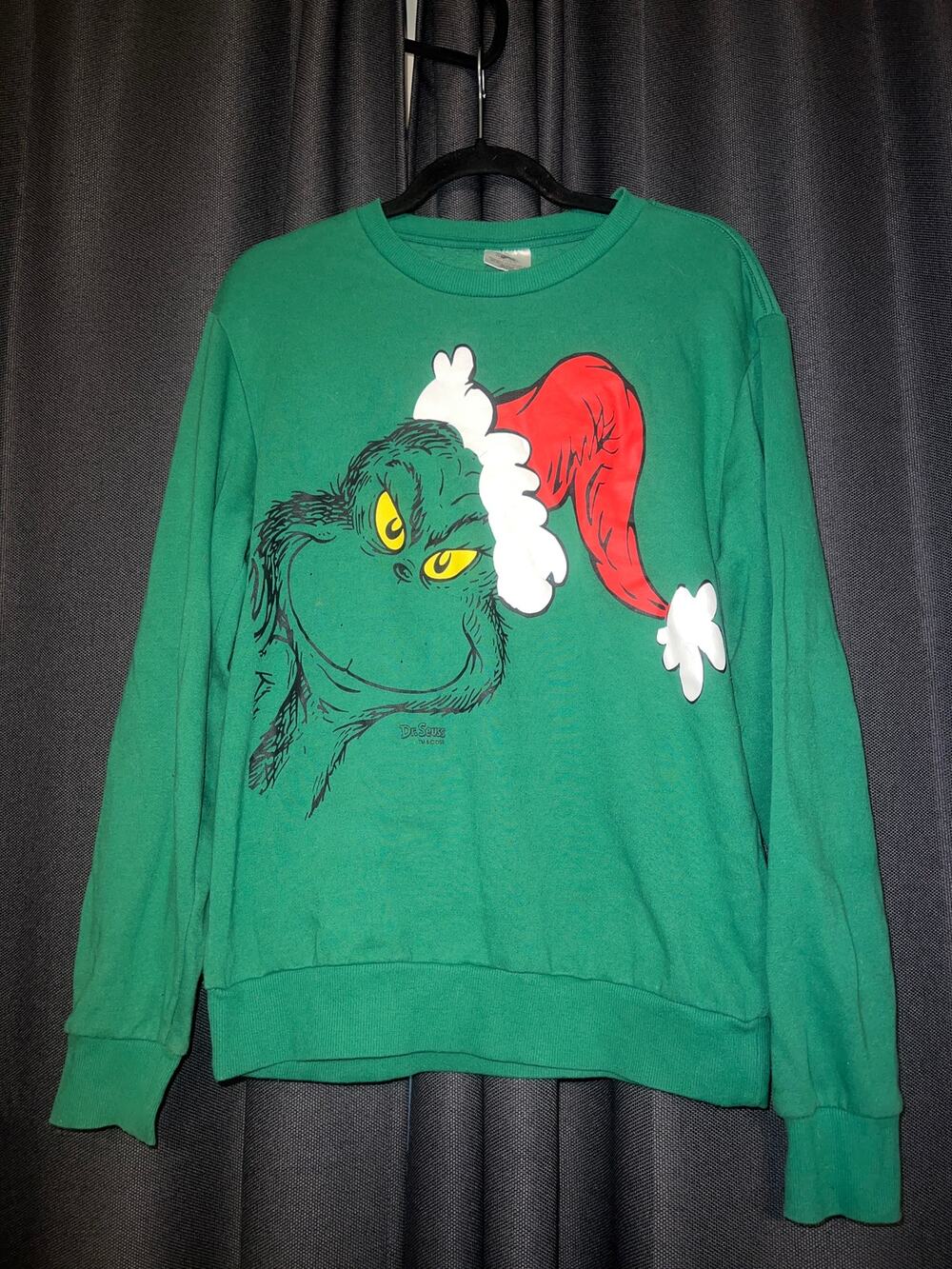 Ugly Christmas Sweater Xmas Sweatshirt Crewneck Size Small Grinch